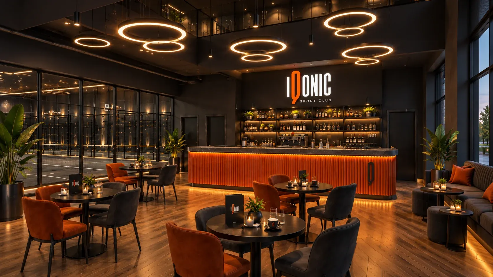 Il Food & Bar di IQONIC Sport Club