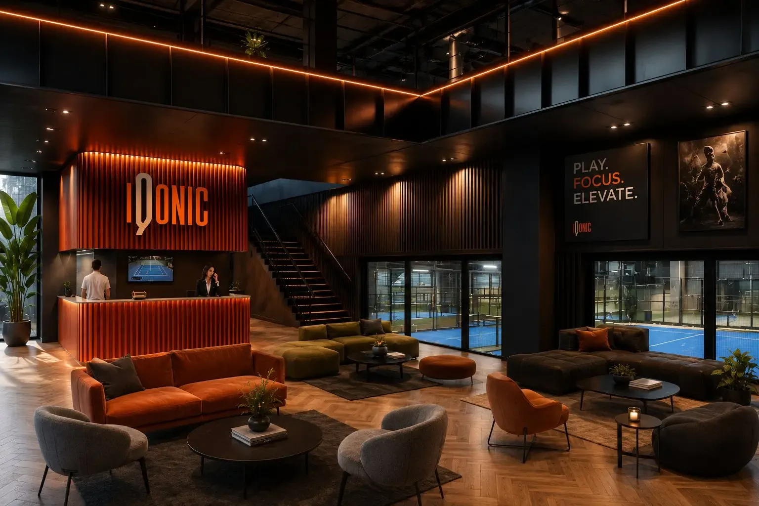 Il progetto architettonico di IQONIC Sport Club